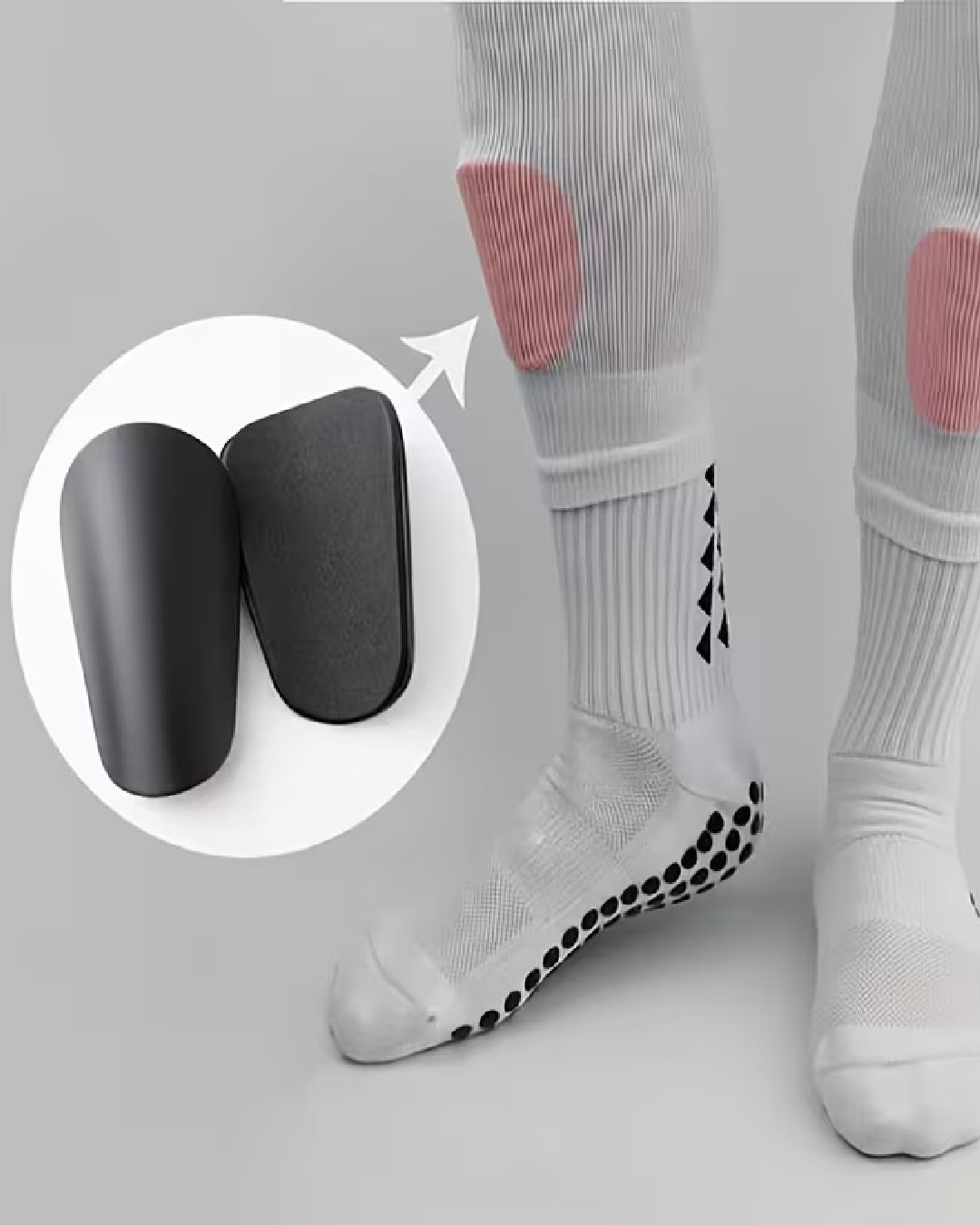 Plain Shin Guards (Black)