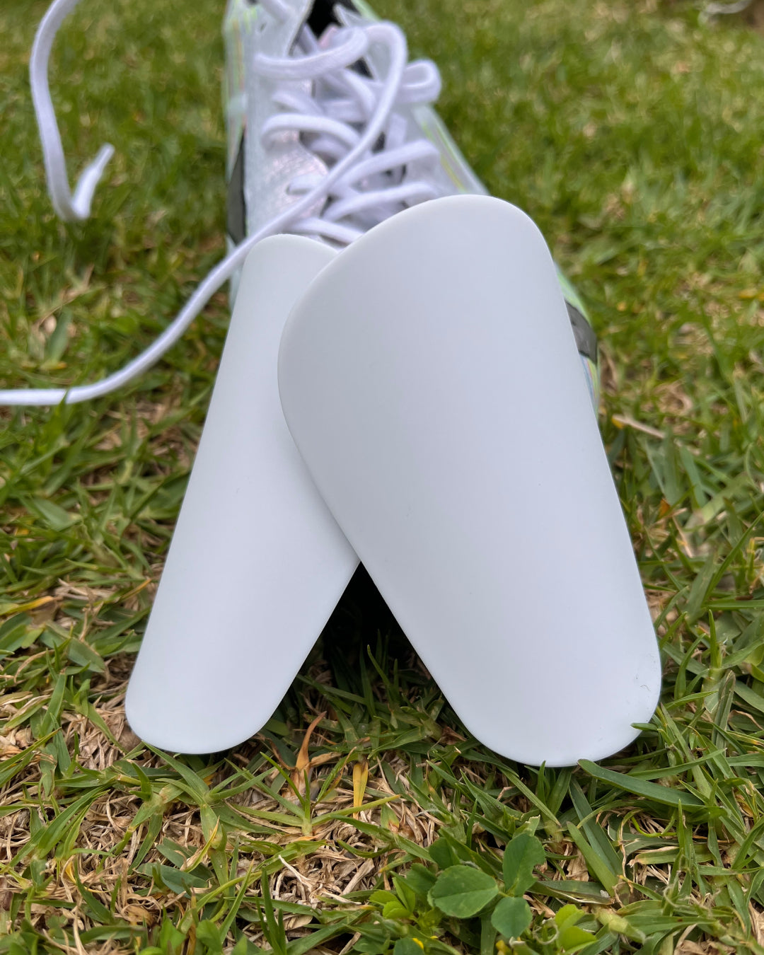 Plain Shin Guards (White)